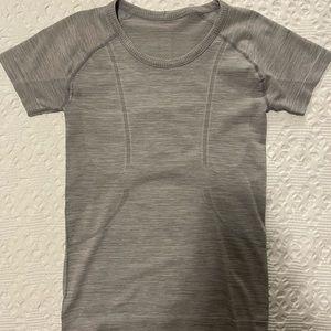 Grey athletic dry-fit t-shirt